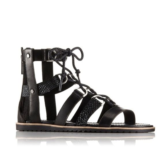 Sorel Shoes - NEW Sorel Ella Lace Up Casual Sandals